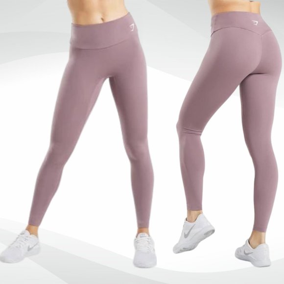 Gymshark Pants - NWOT Gymshark Training Leggings, Taupe Brown, Size L